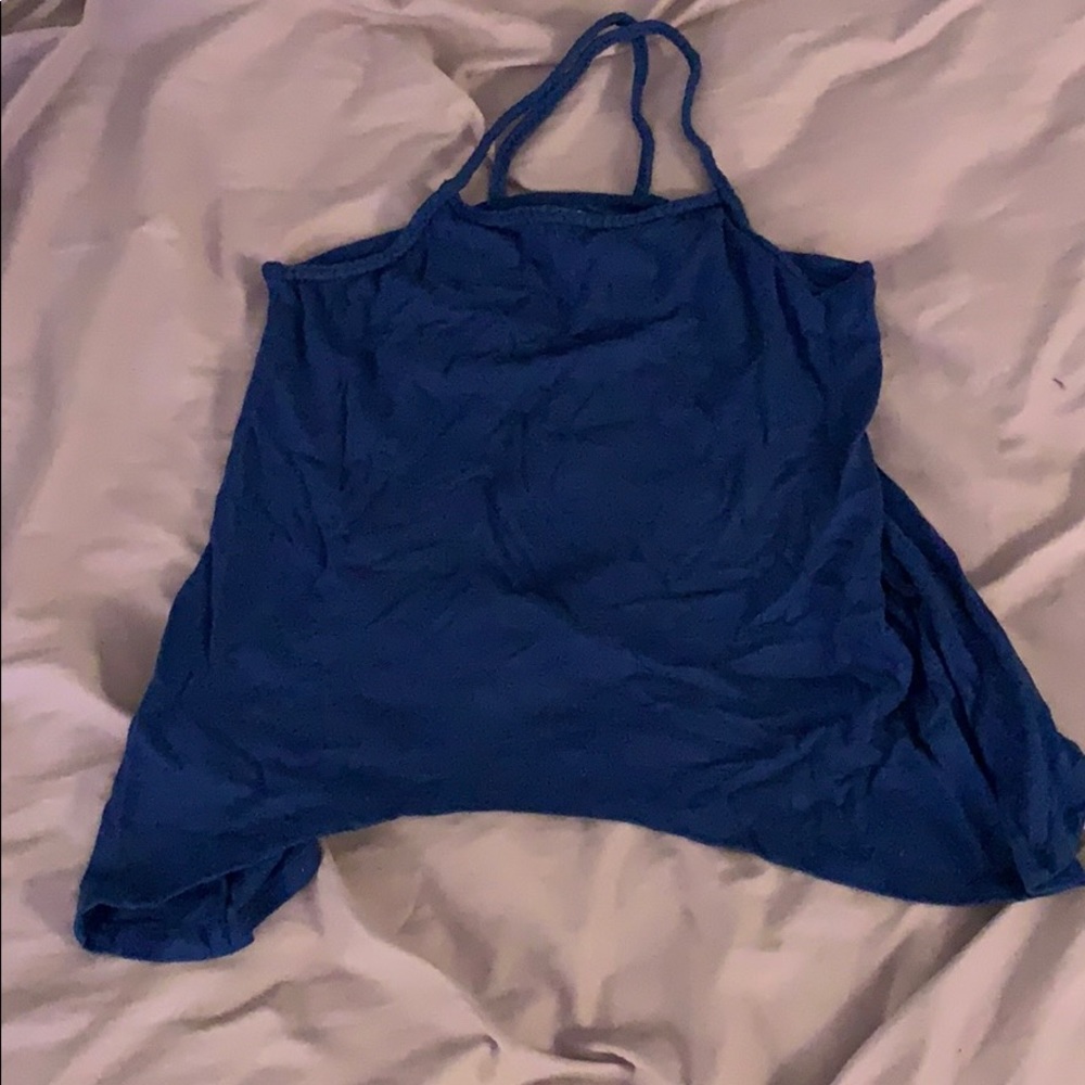 Navy blue tank top